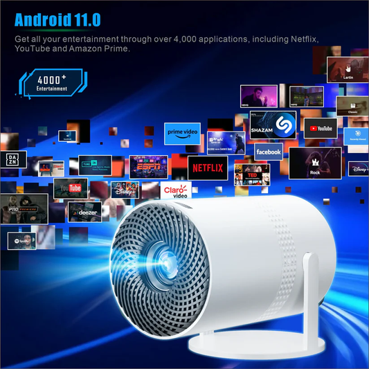 VisionHub HY300 Pro – Compact 4K Projector