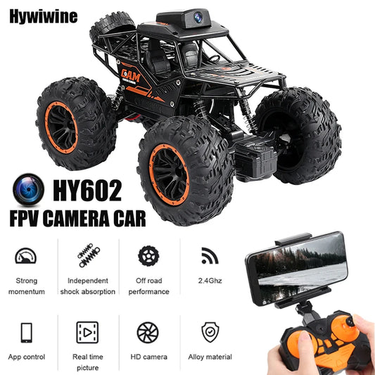 All-Terrain RC Car with HD WiFi Camera