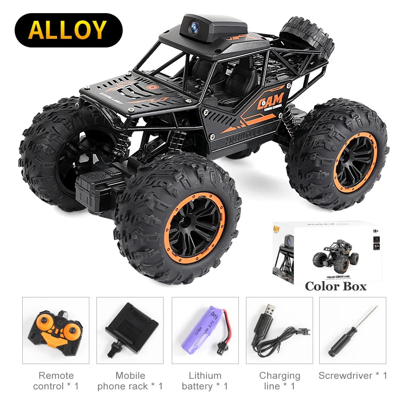 All-Terrain RC Car with HD WiFi Camera